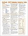 Microsoft Outlook 2007 Calendar, Contacts, Tasks Quick Reference Guide (Cheat Sheet of Instructions, by