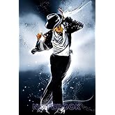 Notebook : Michael Jackson College Ruled Notebook Journal, Thankgiving Notebook 100 Pages #267