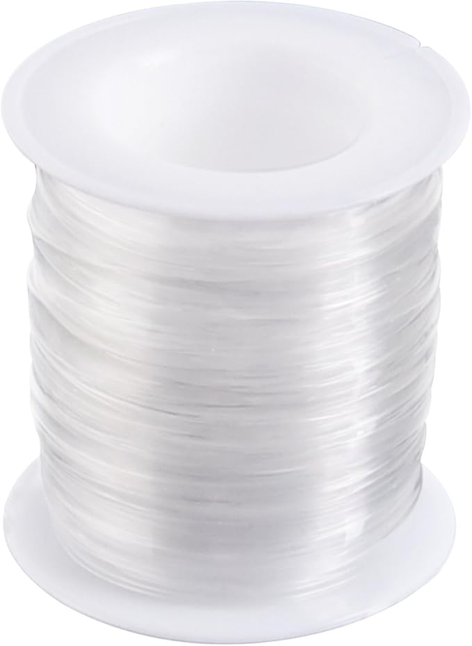 BBTO Clear Elastic Strap Lightweight Elastic Clear Bra Strap for Cloth