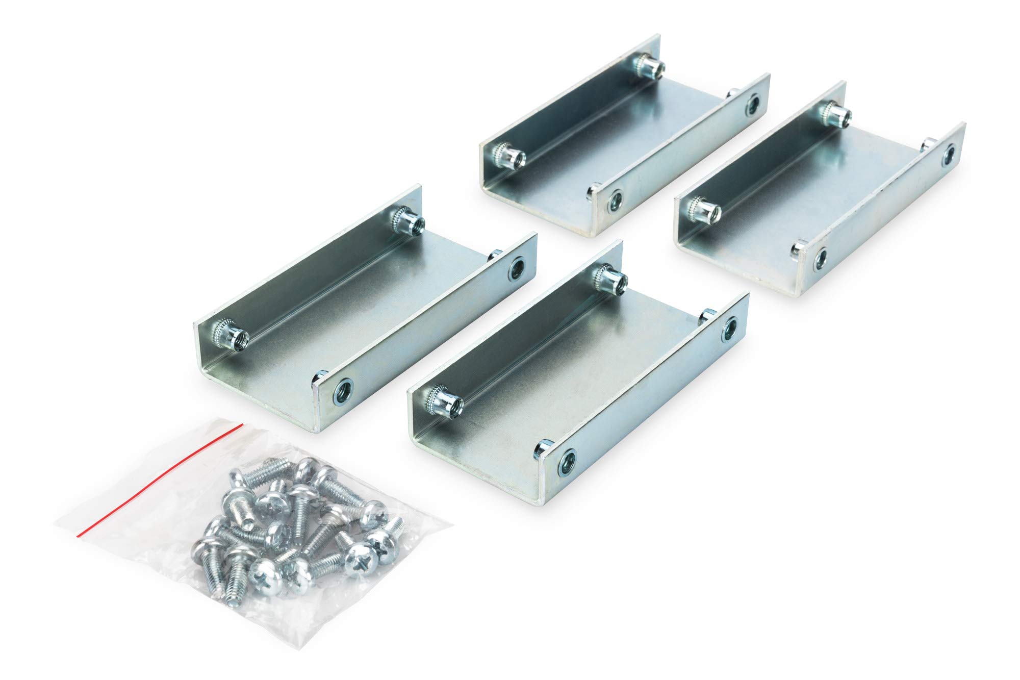 DIGITUS baying connector set for network & server cabinets - 4 pieces - assembly material - for Unique & Dynamic Basic floor standing cabinets