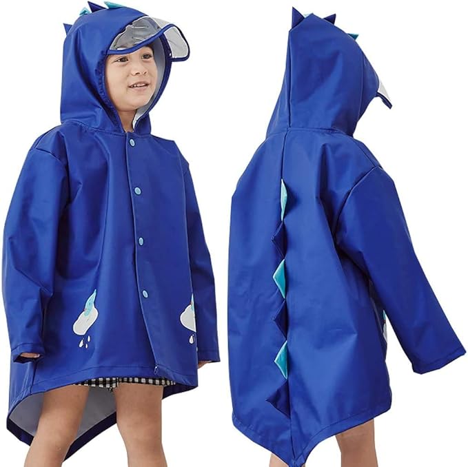 Tuta Impermeabile Bambini 75-135cm - Completo Con Cappuccio, Unisex, Per Pioggia E Giochi - Foto 6