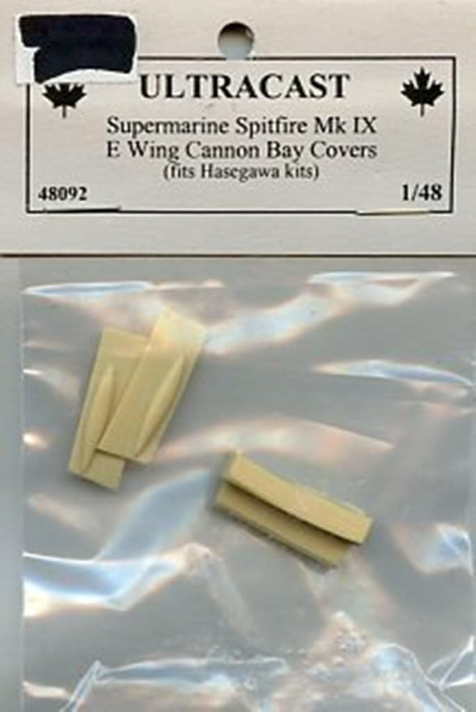 Ultracast 1:48 Supermarine Spitfire MK IX E Wing Cannon Bay Covers Detail #48092