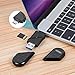 UNITEK Dual Option USB-C Type C (USB 3.1 Gen 1) & USB-A Type A (USB 3.0) Micro SD/SDHC/SDXC Card Reader Adapter, Supports Samsung S8, New MacBook, 2016 MacBook Pro, Chromebook Pixel-Black