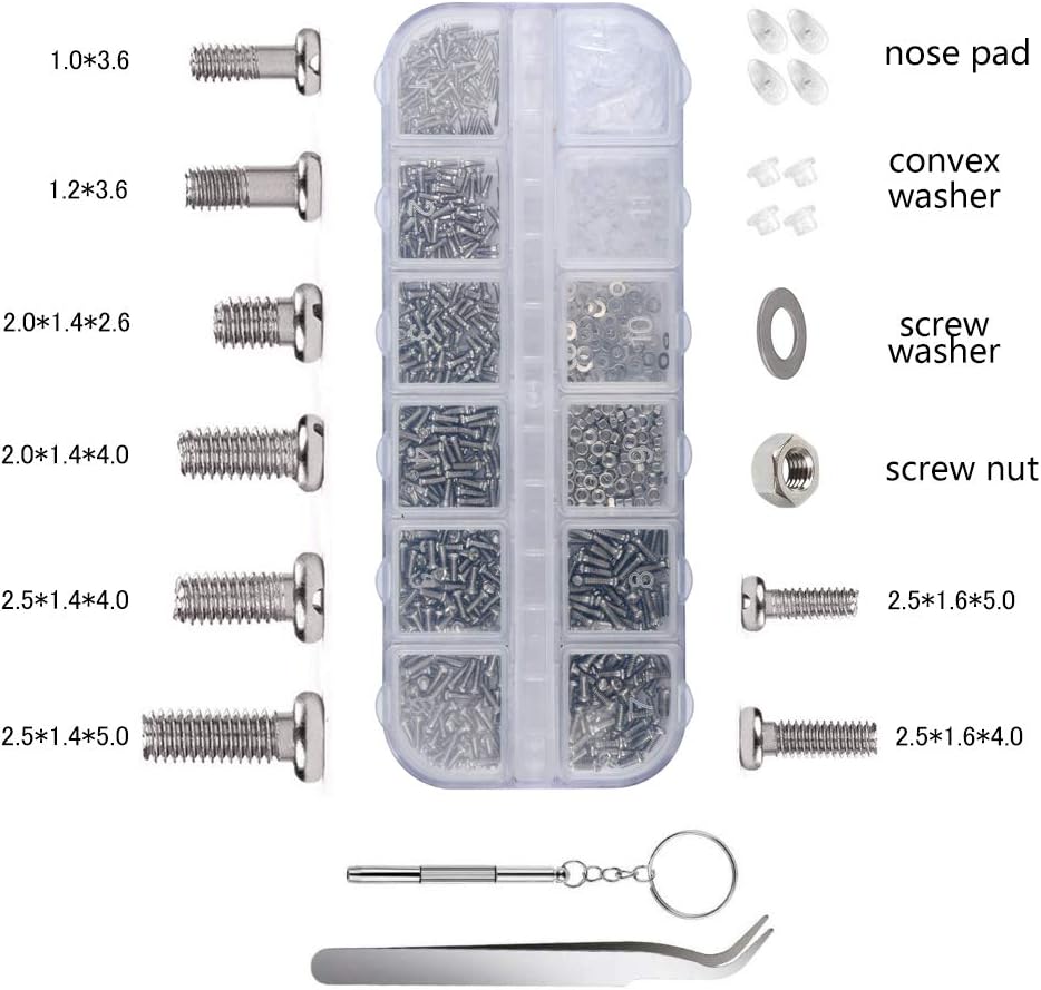 Drado 1100pcs Glasses Repair Tool Kit - Image 3