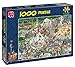Jumbo Jan Van Haasteren The Zoo Puzzle (1000-Piece)