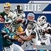 2019 All Stars Wall Calendar, Assorted Football by Turner Licensing by 