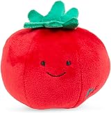 Petface Greenfingers Tigan The Tomato Plush Dog Toy with Squeaker