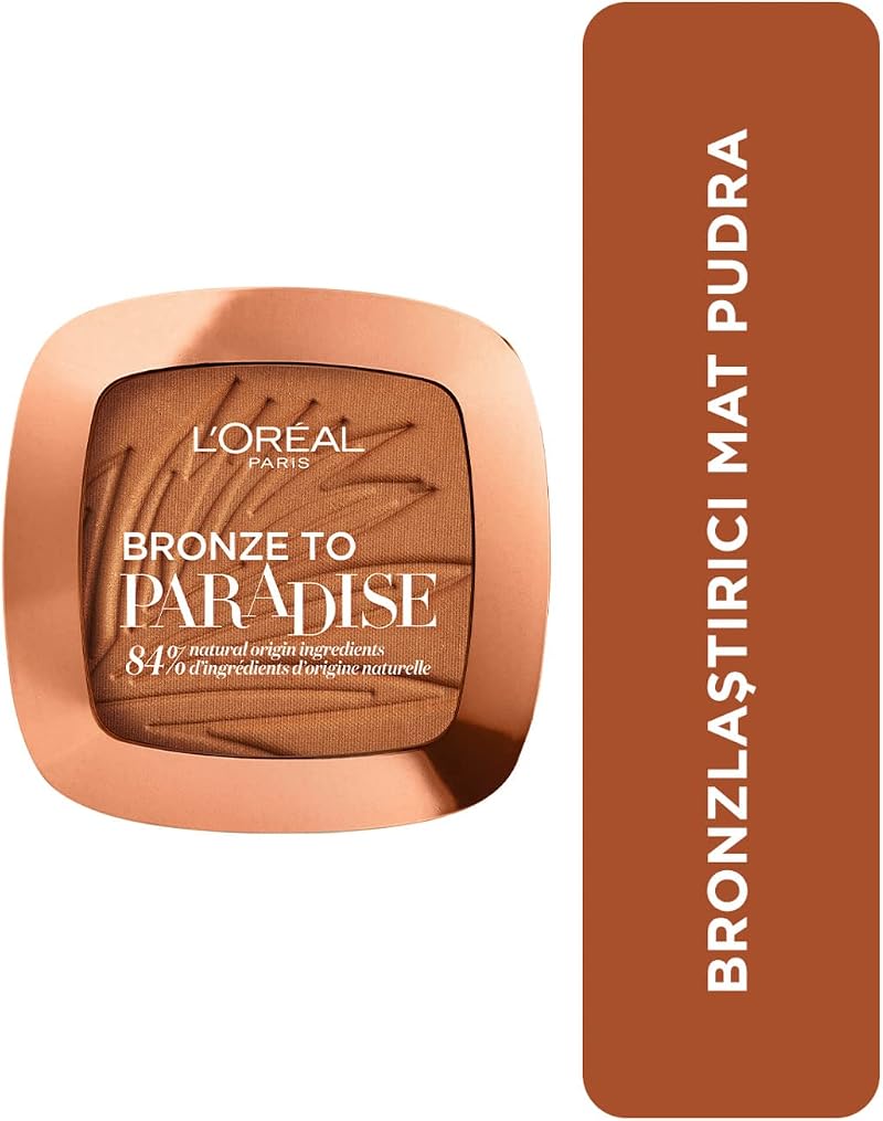 L'Oreal Paris Back To Bronze Matte Bronzing Powder Medium 9 g Compact