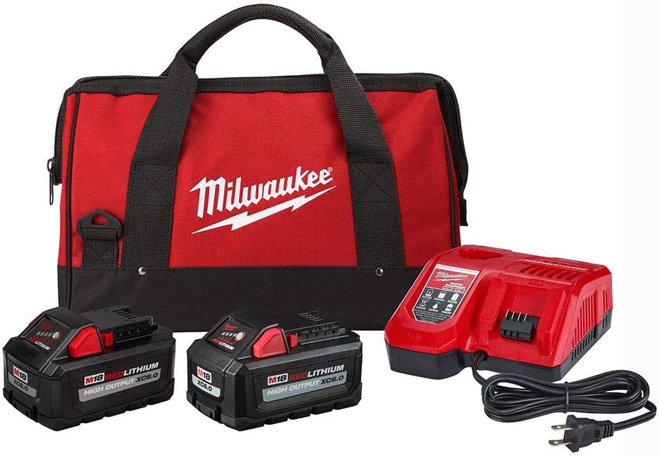 Milwaukee M18 18Volt LithiumIon High Output Starter Kit with One 8.0