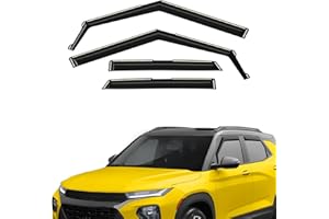 AEROGUYS Extra Durable Window Deflectors in-Channel Window Visors Rain Guards Fit for Chevrolet (Chevy) TrailBlazer 2021-2025, Sun Visors, Wind VentVisors, Vent Shades, Exterior Car Accessories - 4 pcs. AG0644