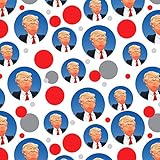 Happy Donald Trump Make America Great Premium Gift Wrap Wrapping Paper Roll