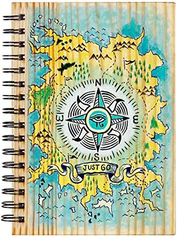 Pulpypapaya Just Go Appointment Journal Notebook Size 8.5 " x 6 " x 1 "