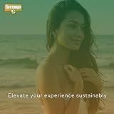 Greengo 1000 Biodegradable Organic Unbleached Slim 6mm Filter Tips ECO view 6