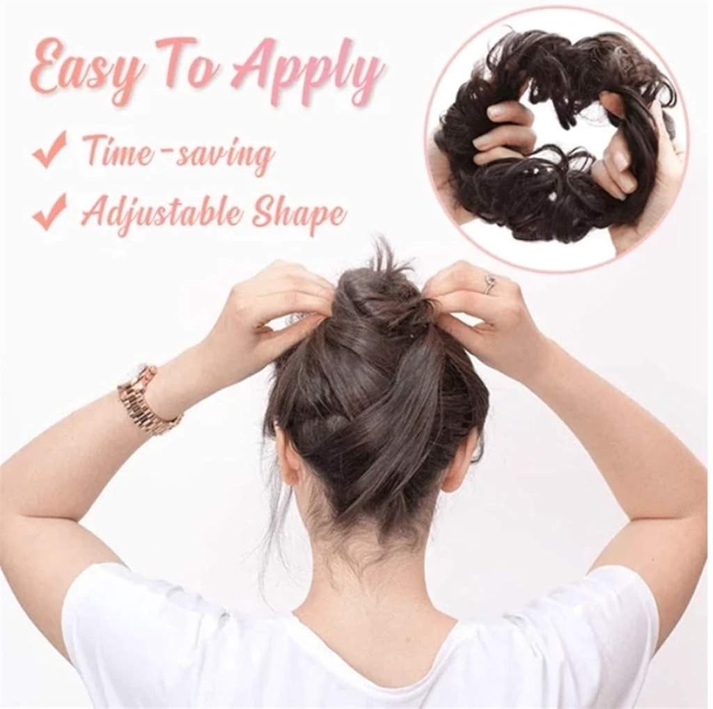 Amazon Com Messy Bun Hair Piece Thick Updo Scrunchies Hair