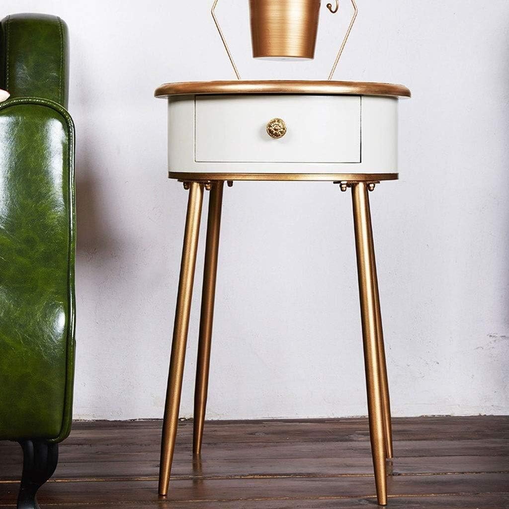 Hzc Bedside Table Chest Of Drawers Single Layer Creative European Minimalist Nightstand Cabinet Unique Solid Wood Table Legs Drawer Support Bedroom Furniture Color B Amazon Ca Home Kitchen