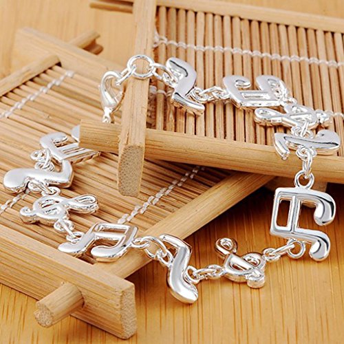 Clearance ! Bracelet, Fitfulvan 2018 Women Girls Cute Arrow Dragonfly Handmade Leather Braid Fashion Bracelet Jewelry (Silver)
