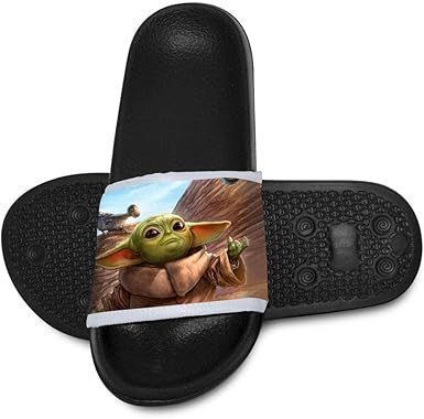 baby yoda flip flops