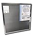 Air-Care 16x20x1 Silver Electrostatic Washable A/C Furnace Air Filter - Never Buy Another Filter!