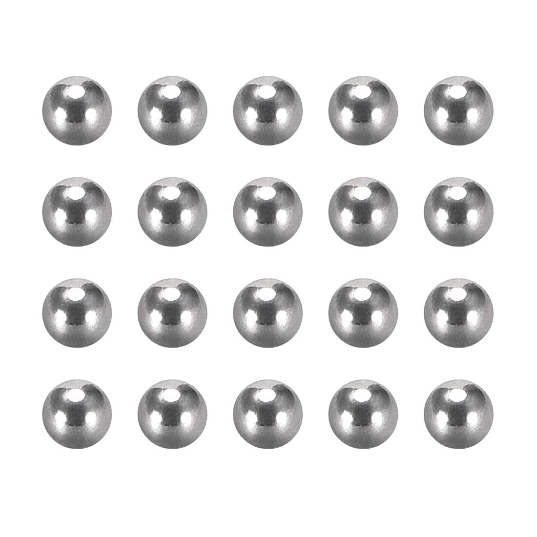 sourcing map Precision 304 Stainless Steel Bearing Balls 3/32 Inch G5 20pcs — image 1