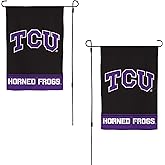 Desert Cactus Texas Christian University TCU Garden Flag – 19 x 12 inch TCU Horned Frogs Banner, For Outdoor Display and Events (Design A)