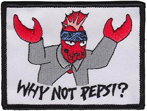 Thrillhaus Why Not? Embroidered Iron-On Patch