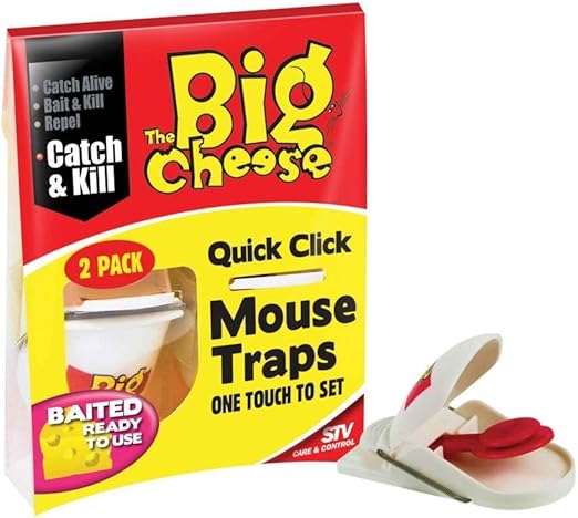 Big cheese quick click mouse trap Clearance