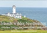 Irlands wilder Nordwesten, zwischen Galway und Fanad Head Lighthouse (Wandkalender 2019 DIN A2 quer): Sanftes Land, raue See, ruhige Buchten. (Monatskalender, 14 Seiten ) by 