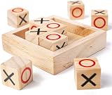 Bigjigs Toys Mini Noughts and Crosses Travel Tic Tac Toe Game view 5
