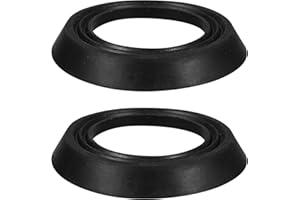 FOMIYES 2Pcs Urinal Rubber Drain Gasket Sealing Ring for Urinal Flange Leakproof Sturdy Seal for Home