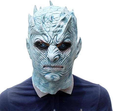 Fly Horror Game Of Thrones Halloween Maske Nacht Konig Walker Gesicht Nacht Re Zombie Latex Maske Cosplay Thron Kostum Party Maske Amazon De Sport Freizeit