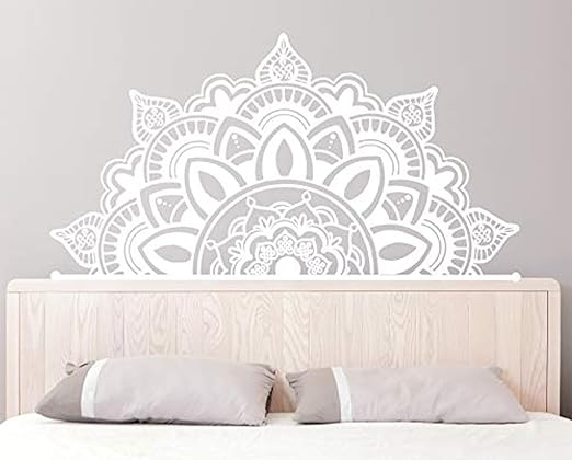 Amazon Com Amazing Home Decor Half Mandala Wall Decals Boho Wall