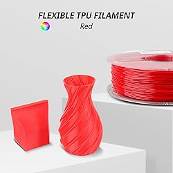 AMOLEN TPU 3D Printer Filament 1.75mm, Flexible