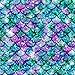 Vinyl Boutique Shop Craft Adhesive Mermaid Tail Patterns Vinyl Sheets Adhesive Vinyl 0168-3