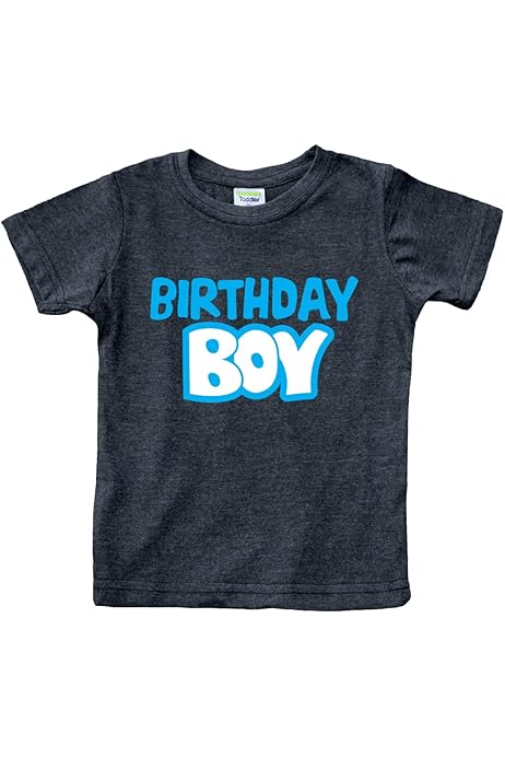 Birthday boy Shirt Boys Outfit Toddler baby tee 1st 2nd 3 Year Old 4th Kids 5th 6th 7th 8th