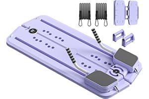 JANUA Pilates Reformer Machine, Pilates Board, Multifunctional Abdominal Board with Resistance Band, Push up, Ab Machine, Core Trainer, ab Workout Equipment for Women