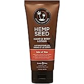 Hemp Seed Hand & Body Lotion - Soothe Dry Skin - Argan Oil, Hemp Seed Oil - Light, Non-Greasy Formula - Vegan & Cruelty Free