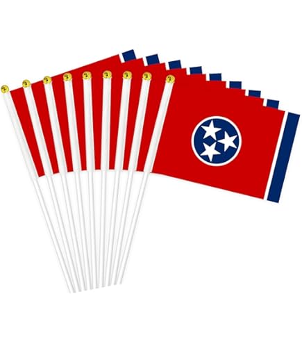Confezione da 20, Bandiere da Tennessee portatili da Albania