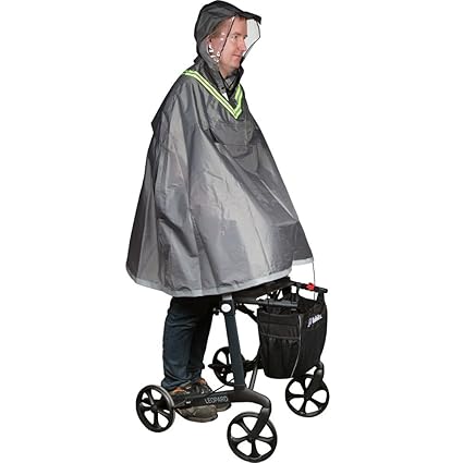 Mobilex Rollator Poncho dunkelgrau