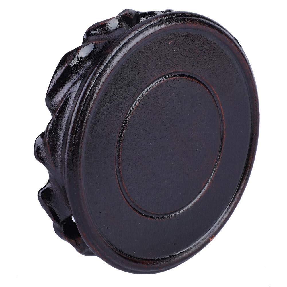 Hztyyier Wooden Display Stands, decorative wood risers for teapot vase and bonsai display, ideal for home decor