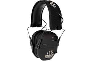 Walker's Game Ear RAZOR RECHARGEABLE MUFF - BLACK