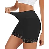 Slip Shorts Mesh Cooling Shorts Women Lace Anti Chafing Under Boyshorts Summer