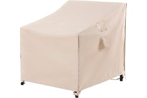 F&J Outdoors Waterproof UV Resistant Large Deep Seat Chair Patio Lounge Chair Cover, 40" W x 40" D x 36" H