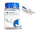 Jonard Tools RJ45-6100 CAT6A RJ45 Pass-Through