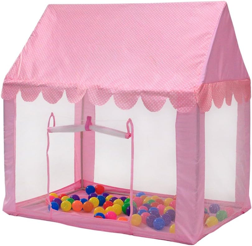 InnoFun Kids Princess Castle Play Tent, Children Playhouse,Girls Personal Playing Zone (Balls&Lights not included)