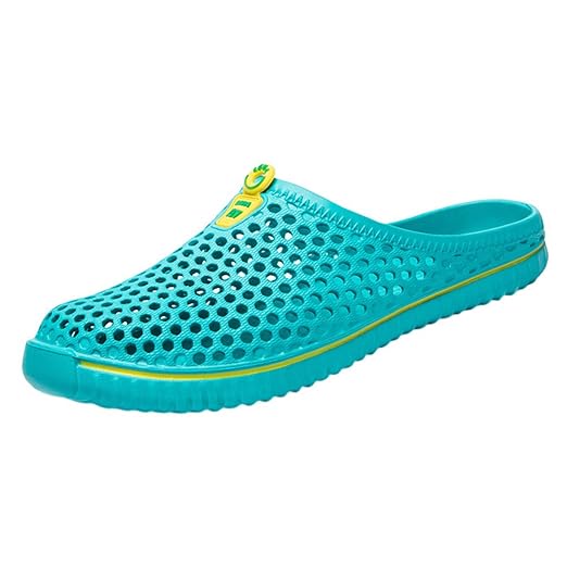 POIUDE Herren Schuhe Unisex Aushöhlen Casual Paar Strand Sandale Flip Flops Schuhe