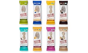 Perfect Bar Variety Pack, Whole Food, 12-15g Protein, Organic Superfoods, Gluten Free, Non-GMO, Peanut Butter & Almond Butter Based Flavors, 8 Bars