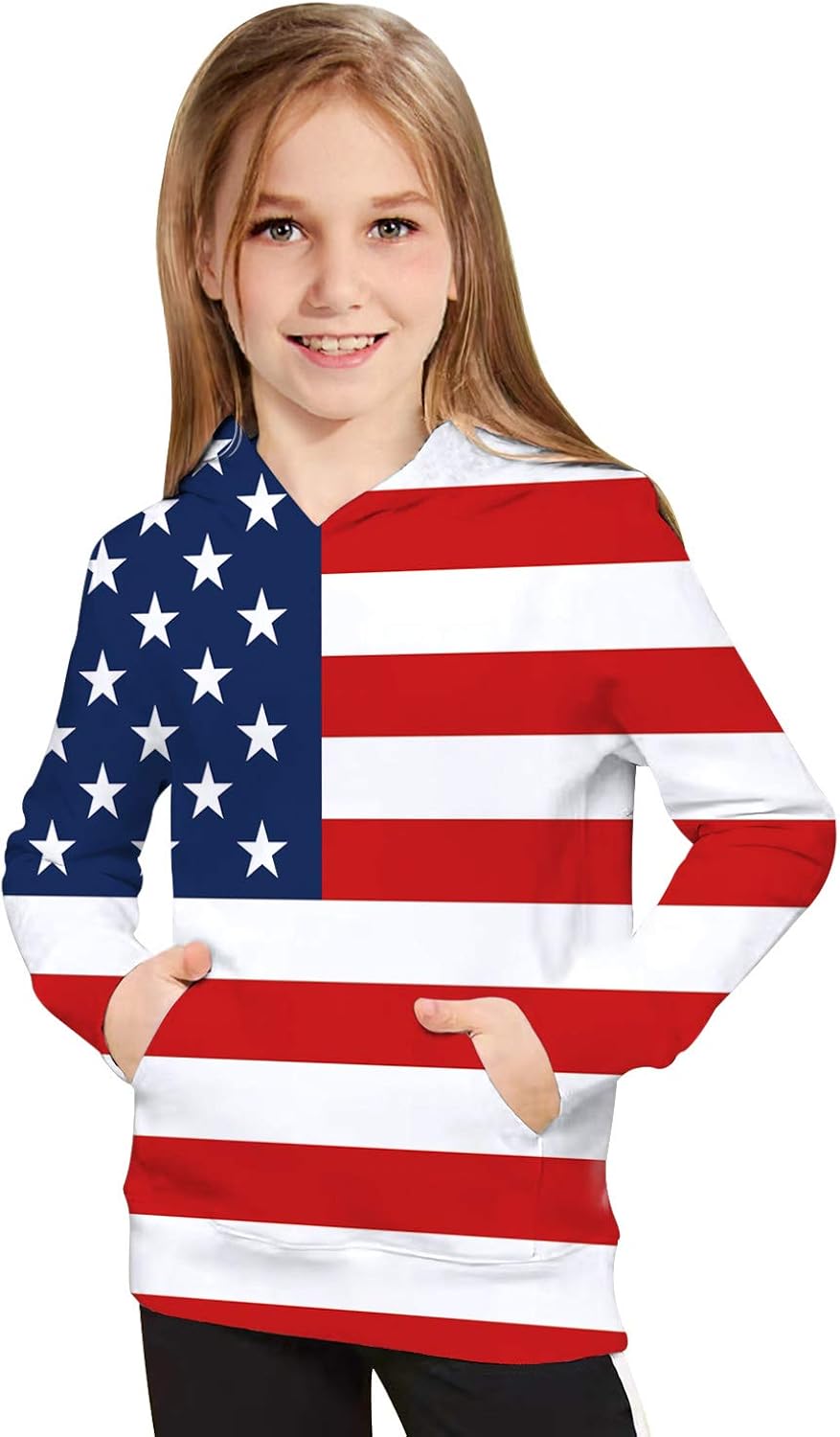 UNICOMIDEA Kids Hoodies Pullover 3D Sweatshirt Jumpers for Boys Girls 6-16 Years Old: Clothing