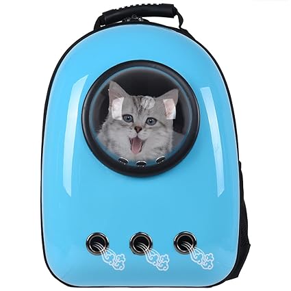 giantex astronaut pet cat dog puppy carrier travel bag space capsule backpack breathable