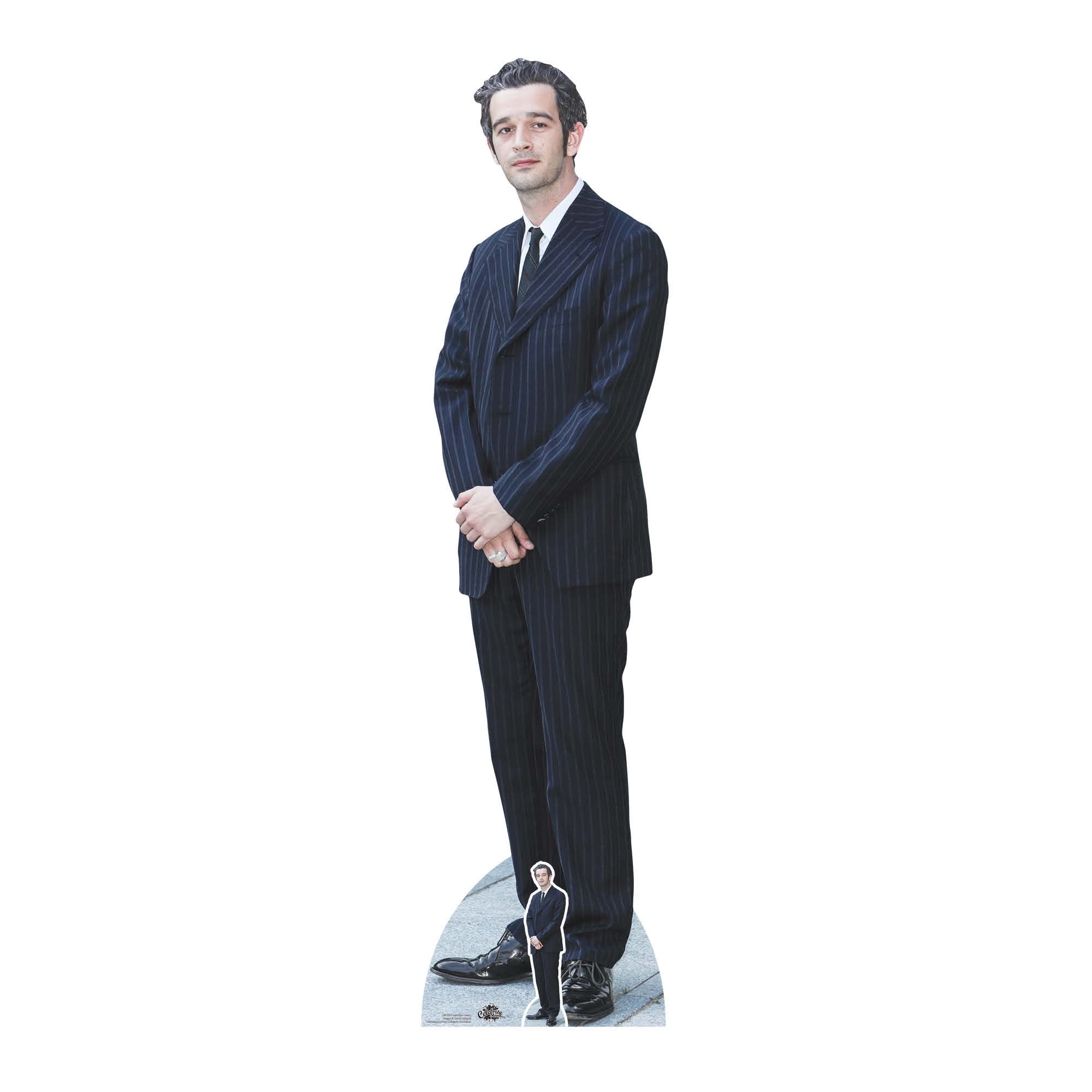 Star Cutouts CS1092 Matthew Healy Lifesize Cardboard Cutout with Mini – Indie Music Fan Display, Party Decoration & Collector Gift