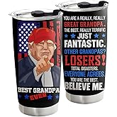 Fathers Day Gift For Grandpa - Grandpa Gifts - Gifts For Grandfather From Grandson, Granddaughter, Grandkids, Grandchildren - Christmas, Birthday Gift Idea - Tumbler 20Oz